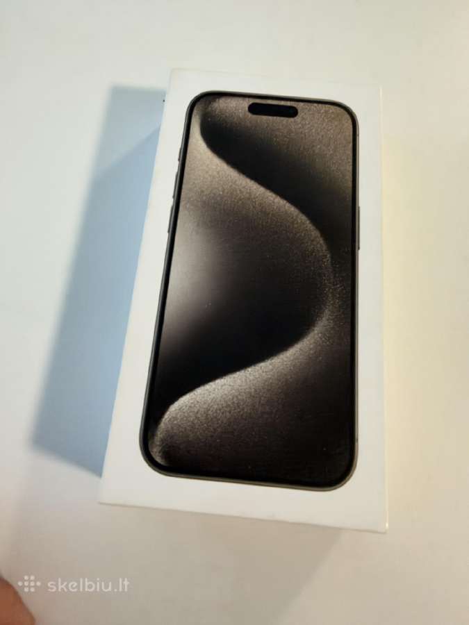 iPhone 15 pro titanium 128gb - nuotraukos Nr. 8