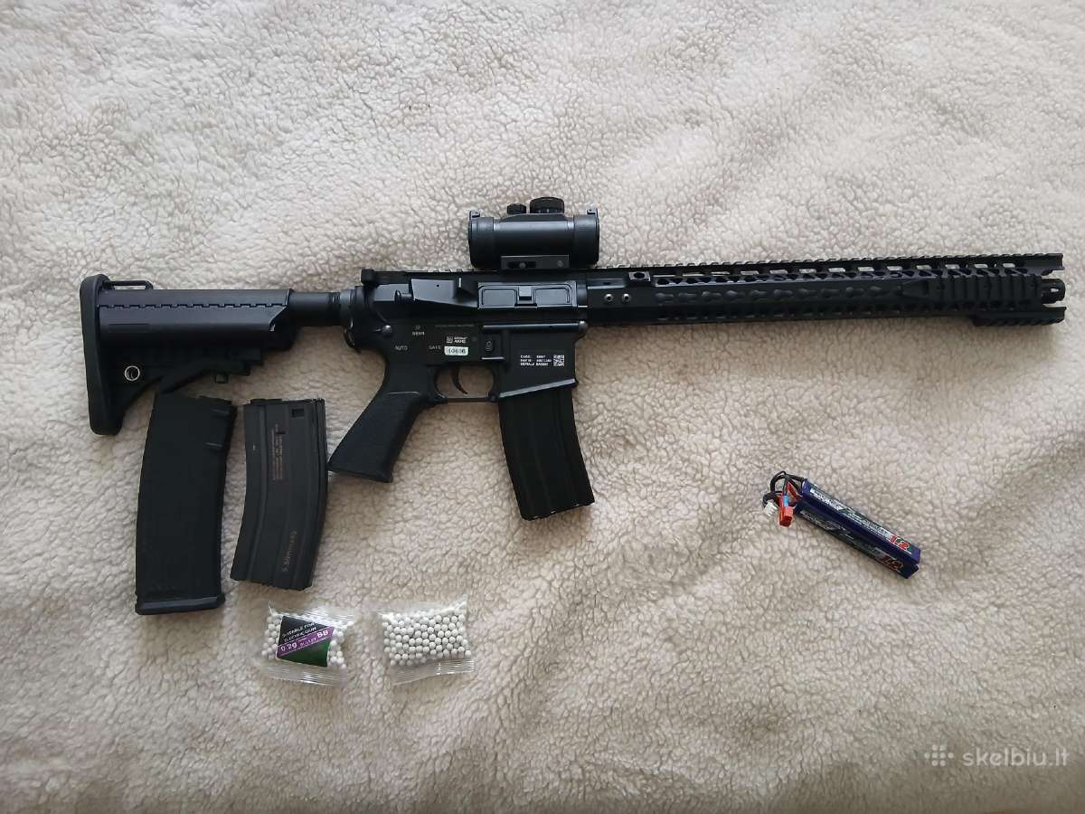 Specna arms edge m4 metalinis + priedai - nuotraukos Nr. 7