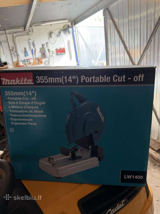 Elektrinis diskinis pjūklas Makita Lw1400, 2200 W - nuotraukos Nr. 2