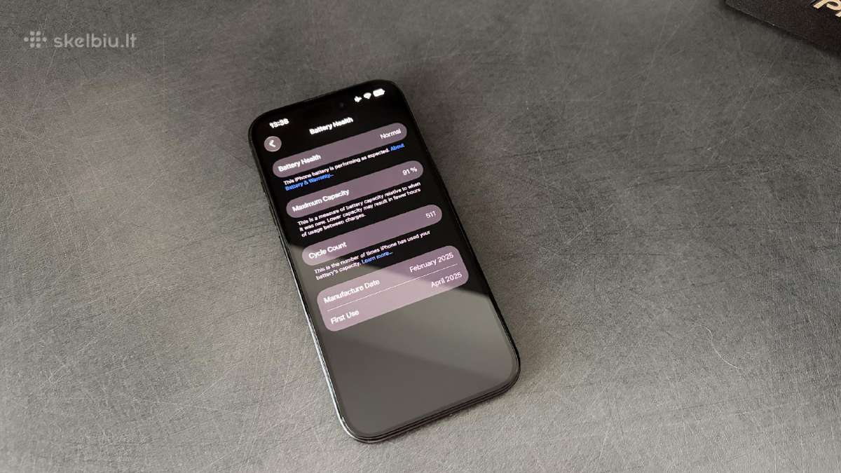 iPhone 16 128gb - nuotraukos Nr. 4