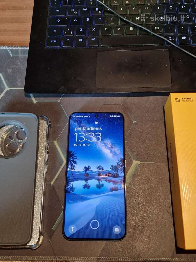Realme 14 Pro+ 5G (512gb / 12gb+14gb RAM) - nuotraukos Nr. 2