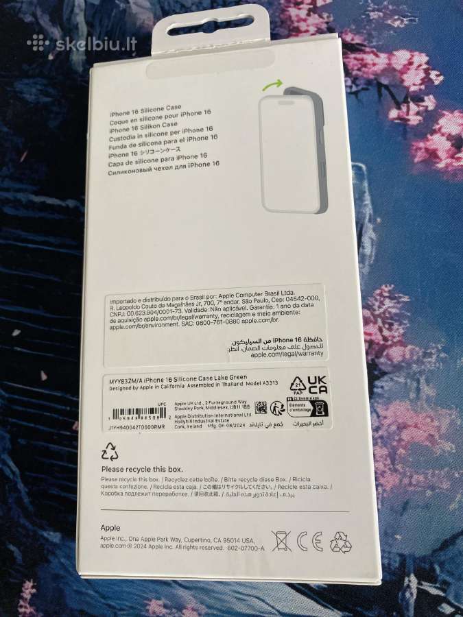 iPhone 16 silicon mag safe dekliukas - nuotraukos Nr. 3