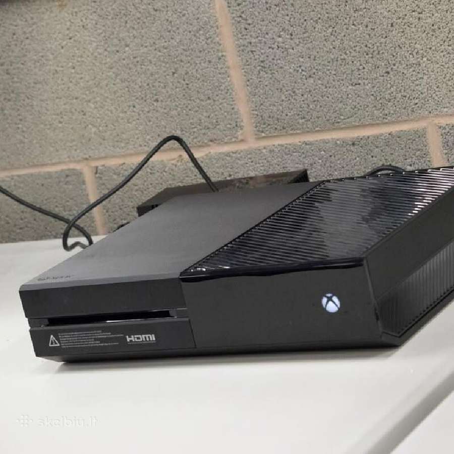 Xbox one su kontreleriu baltu ir 1 zaidimas - nuotraukos Nr. 2