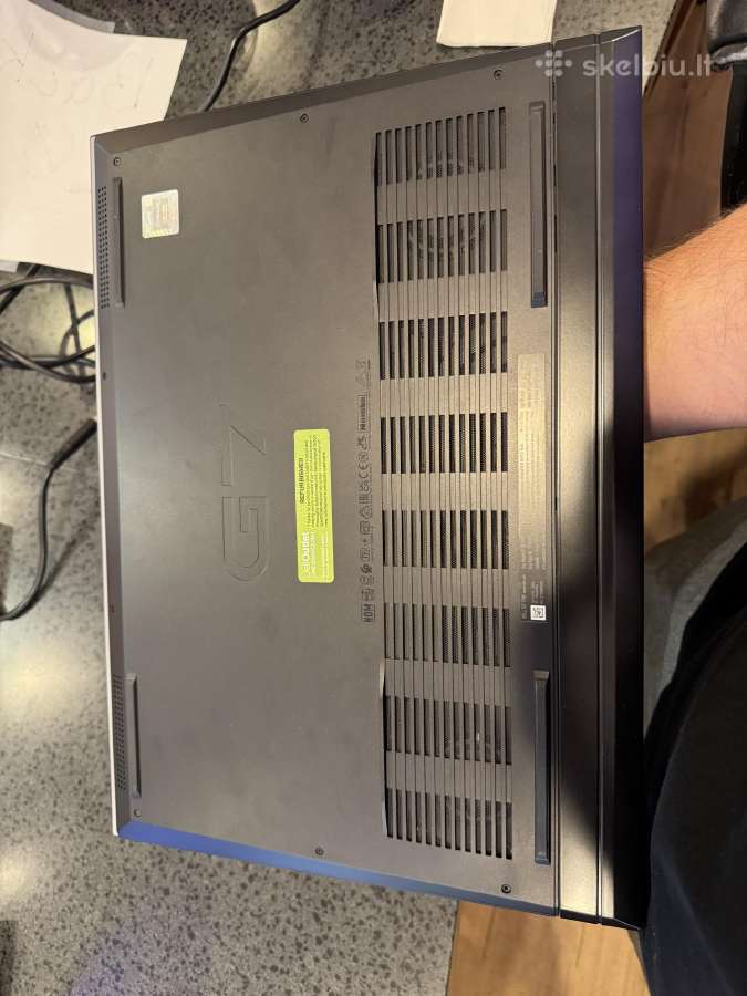 Dell G7 7700 17.3" Core i7-10750h Geforce Rtx 2070 - nuotraukos Nr. 3
