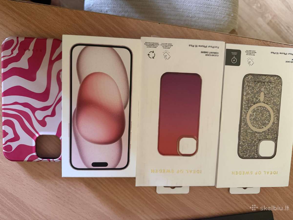 Parduodu iPhone 15 plius 128 GB - nuotraukos Nr. 8