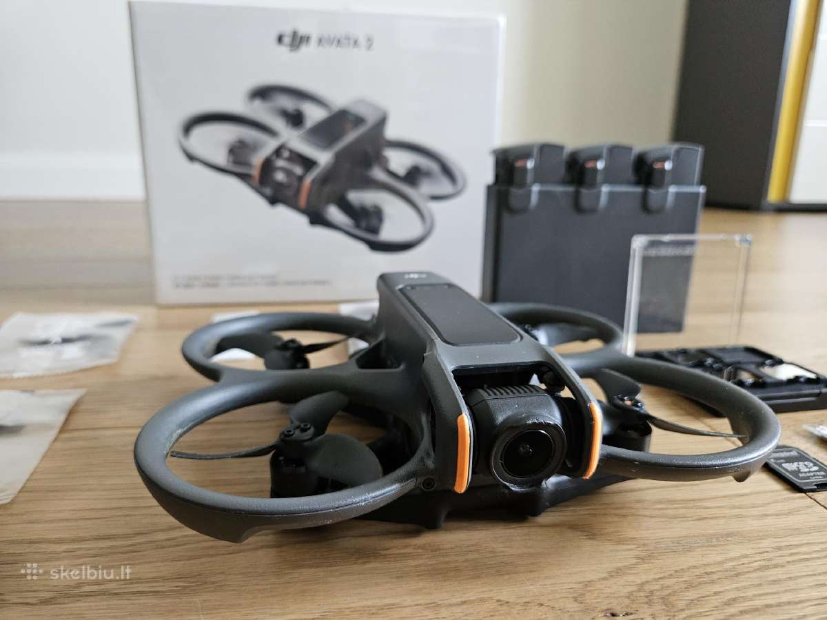 Dji Avata 2 Fpv dronas + priedai - nuotraukos Nr. 2