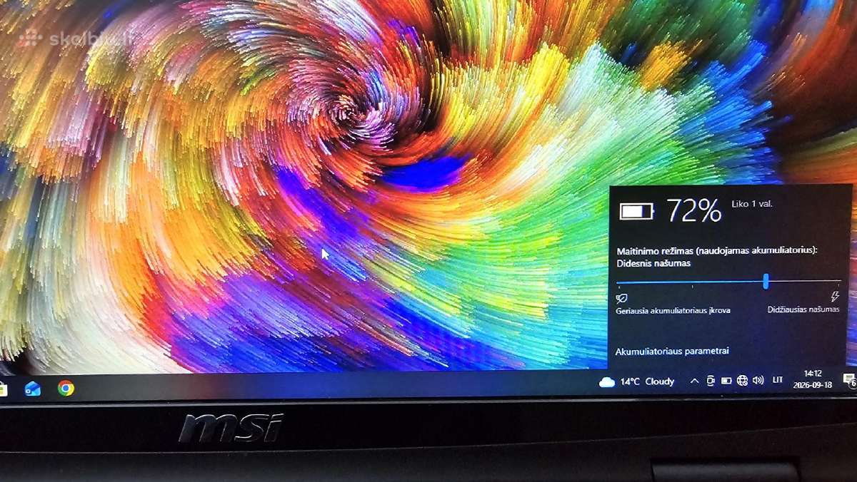 Msi Gt780 Dx i7/16gb/480ssd+640hdd/17.3 nvidia - nuotraukos Nr. 14
