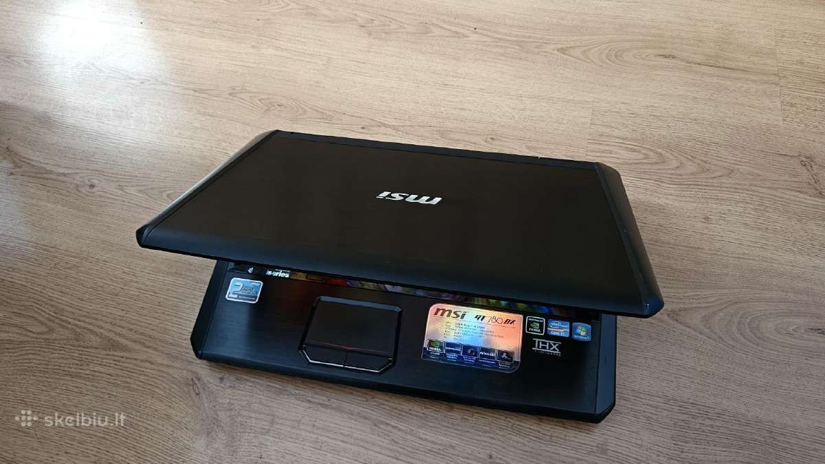 Msi Gt780 Dx i7/16gb/480ssd+640hdd/17.3 nvidia - nuotraukos Nr. 17