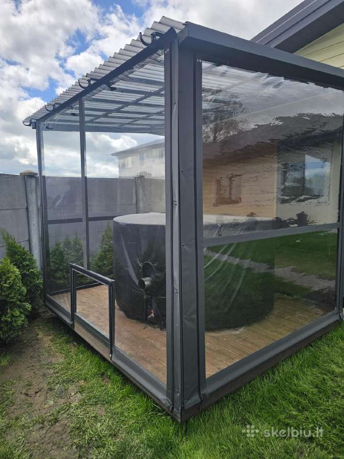 Skaidrūs tentai, tonuoti jūsų terasoms. - nuotraukos Nr. 16
