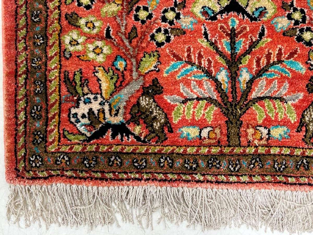 Šilkinis rankų darbo kilimas - nuotraukos Nr. 6