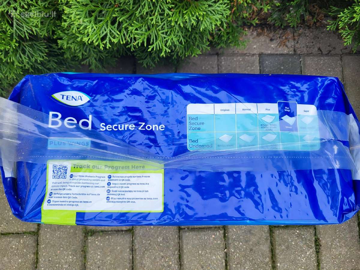 Tena Bed Plus Wings“paklotai 80-180, kelnaitės M - nuotraukos Nr. 2