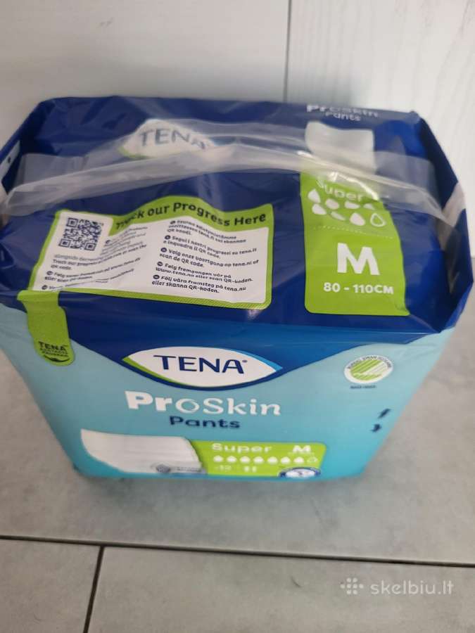 Tena Bed Plus Wings“paklotai 80-180, kelnaitės M - nuotraukos Nr. 3
