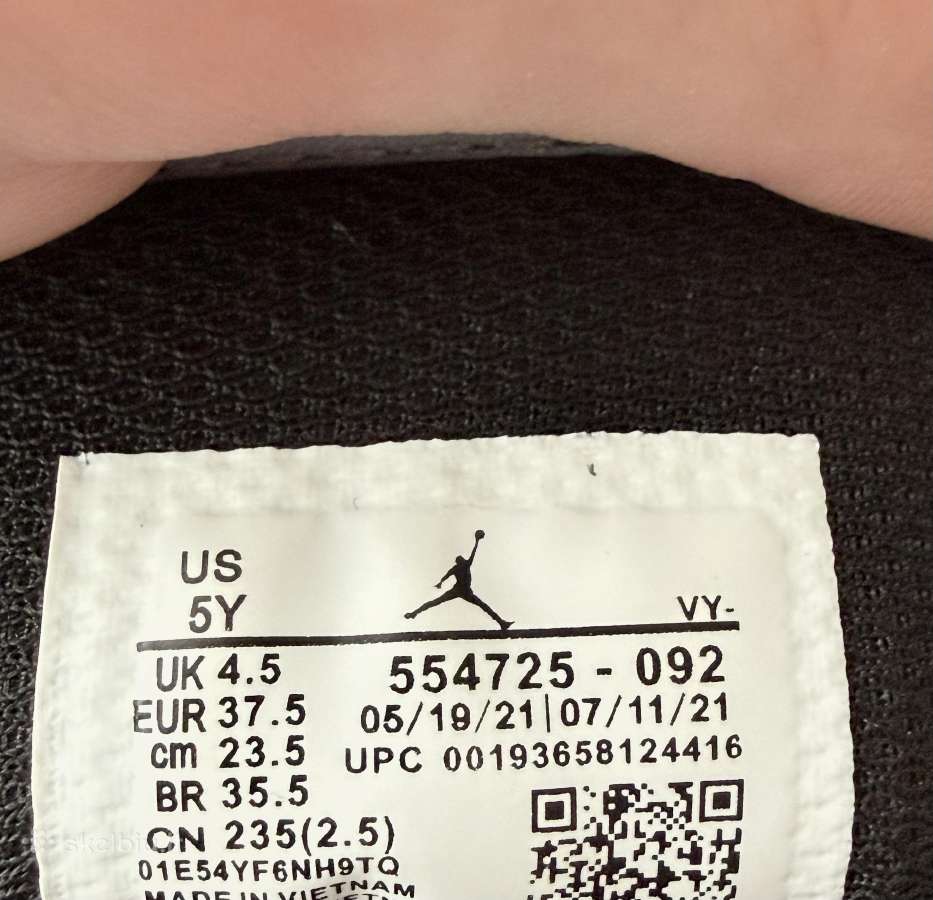 Jordan 1 mid light smoke grey colour - nuotraukos Nr. 6