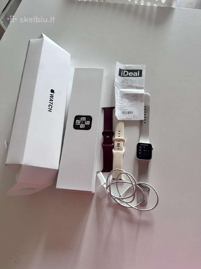 Apple Watch Se 2 40 mm 87% baterija Dėžutė - nuotraukos Nr. 3