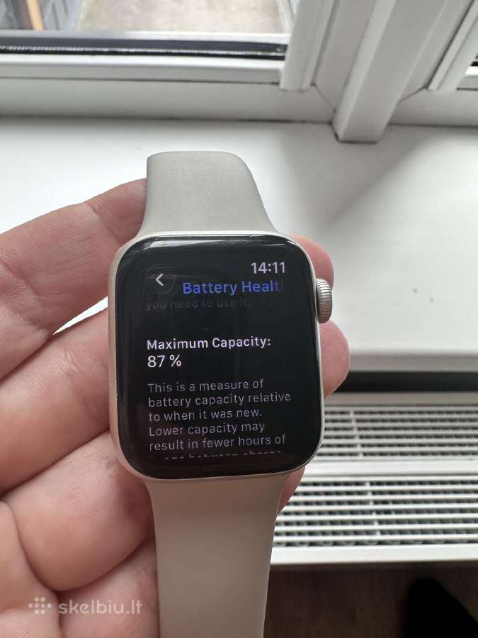 Apple Watch Se 2 40 mm 87% baterija Dėžutė - nuotraukos Nr. 4