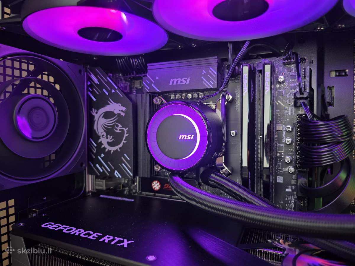 Rtx 5070 * Ultra 250kf plus gaming pc kompiuteris - nuotraukos Nr. 10