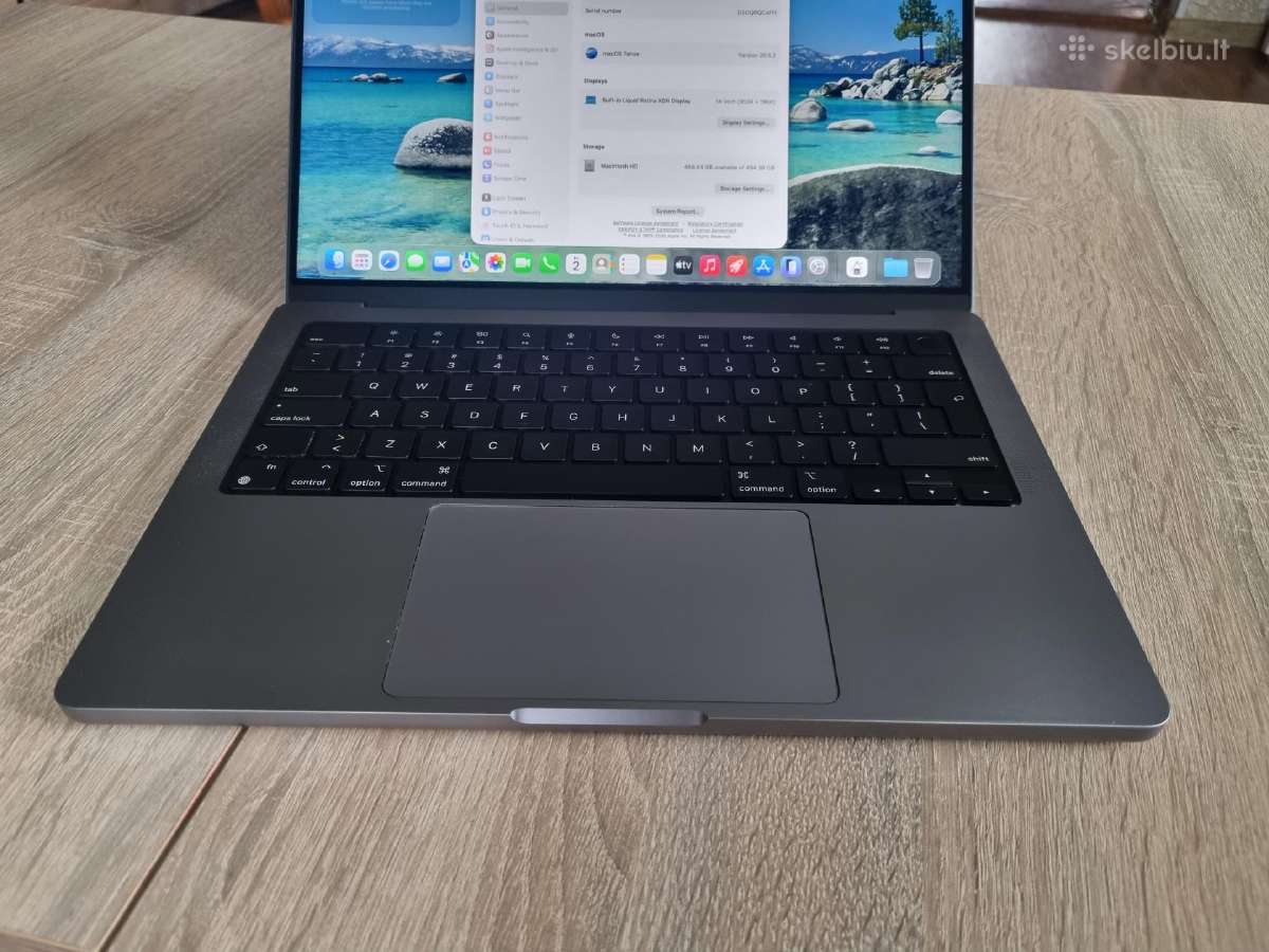 MacBook Pro 14-inch M1 Max 32 512 - nuotraukos Nr. 4
