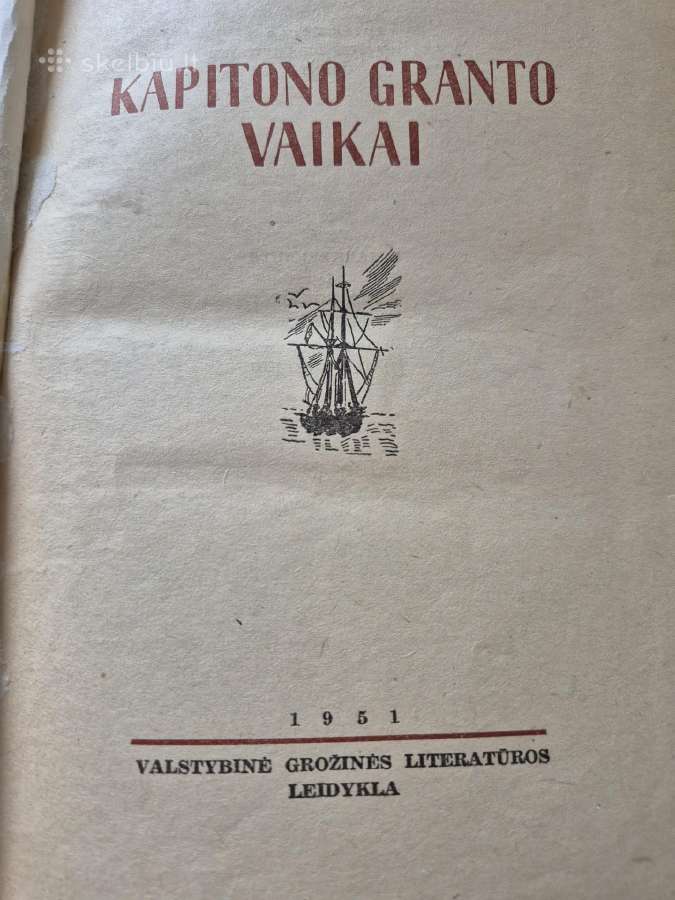 Žiul Vernas - Kapitono Granto vaikai - nuotraukos Nr. 2