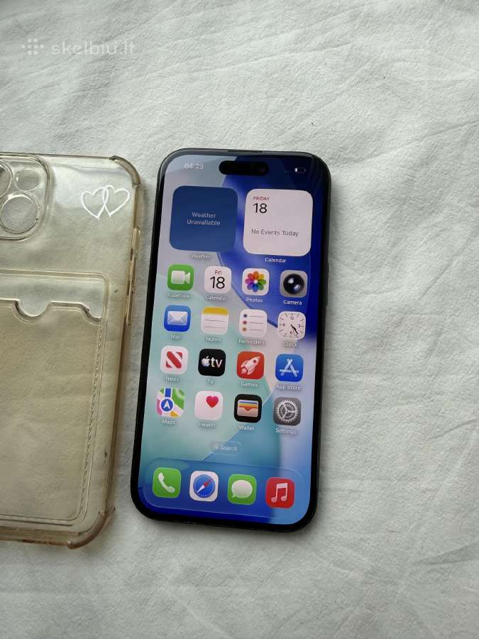iPhone 15 128gb - nuotraukos Nr. 3