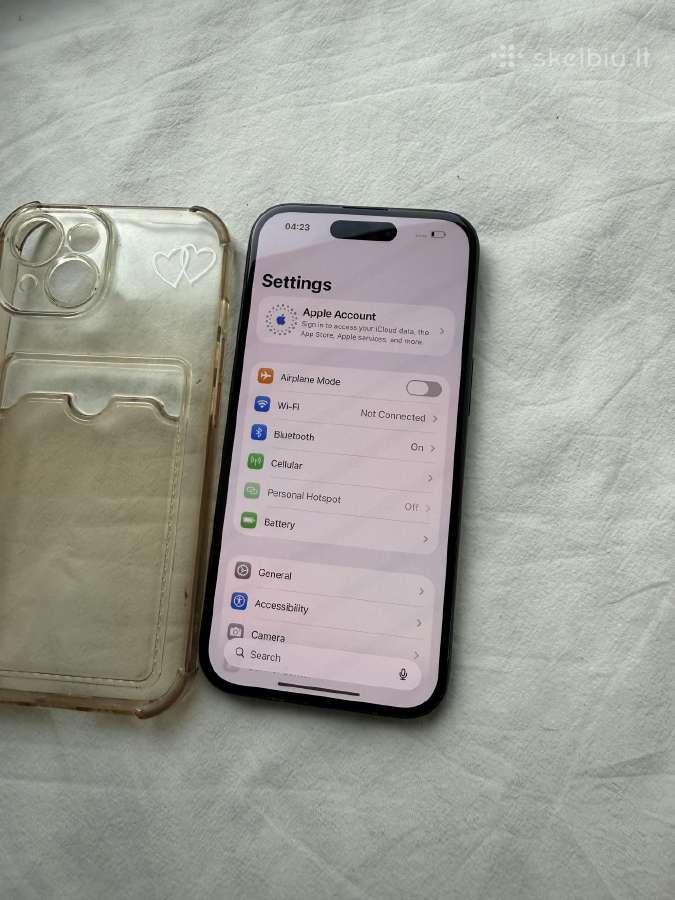 iPhone 15 128gb - nuotraukos Nr. 4
