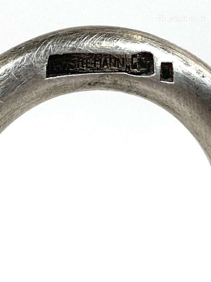 Wiskemann sidabruoto metalo stovas - nuotraukos Nr. 9