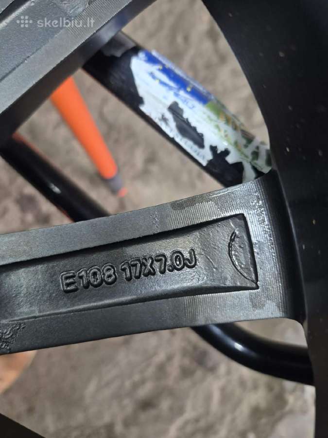 VW audi r17 ratlankiai su zieminem padangom - nuotraukos Nr. 6