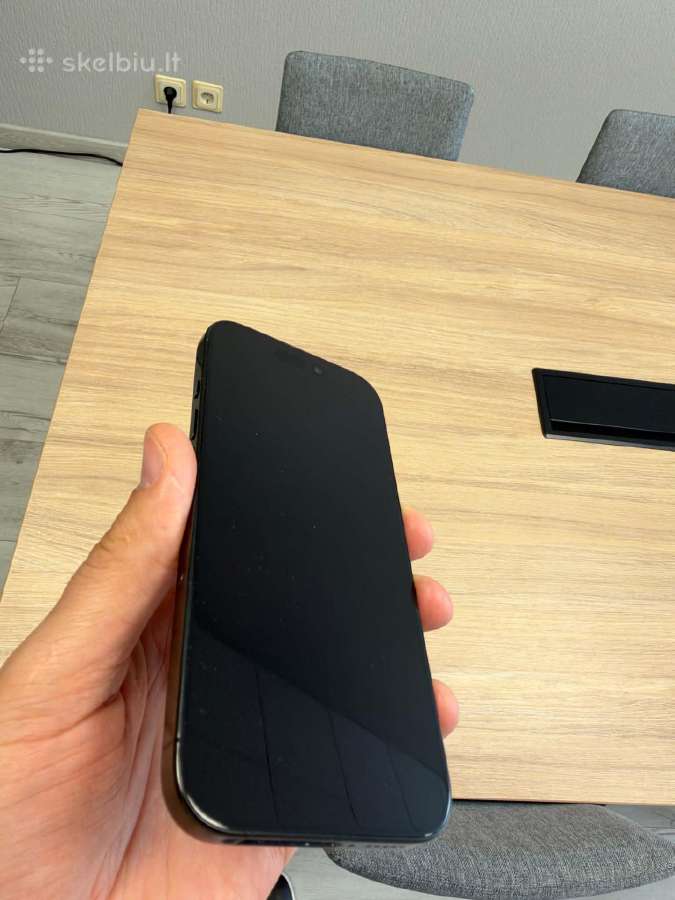 Apple iPhone 16 pro, 256 GB. juodos spalvos - nuotraukos Nr. 3