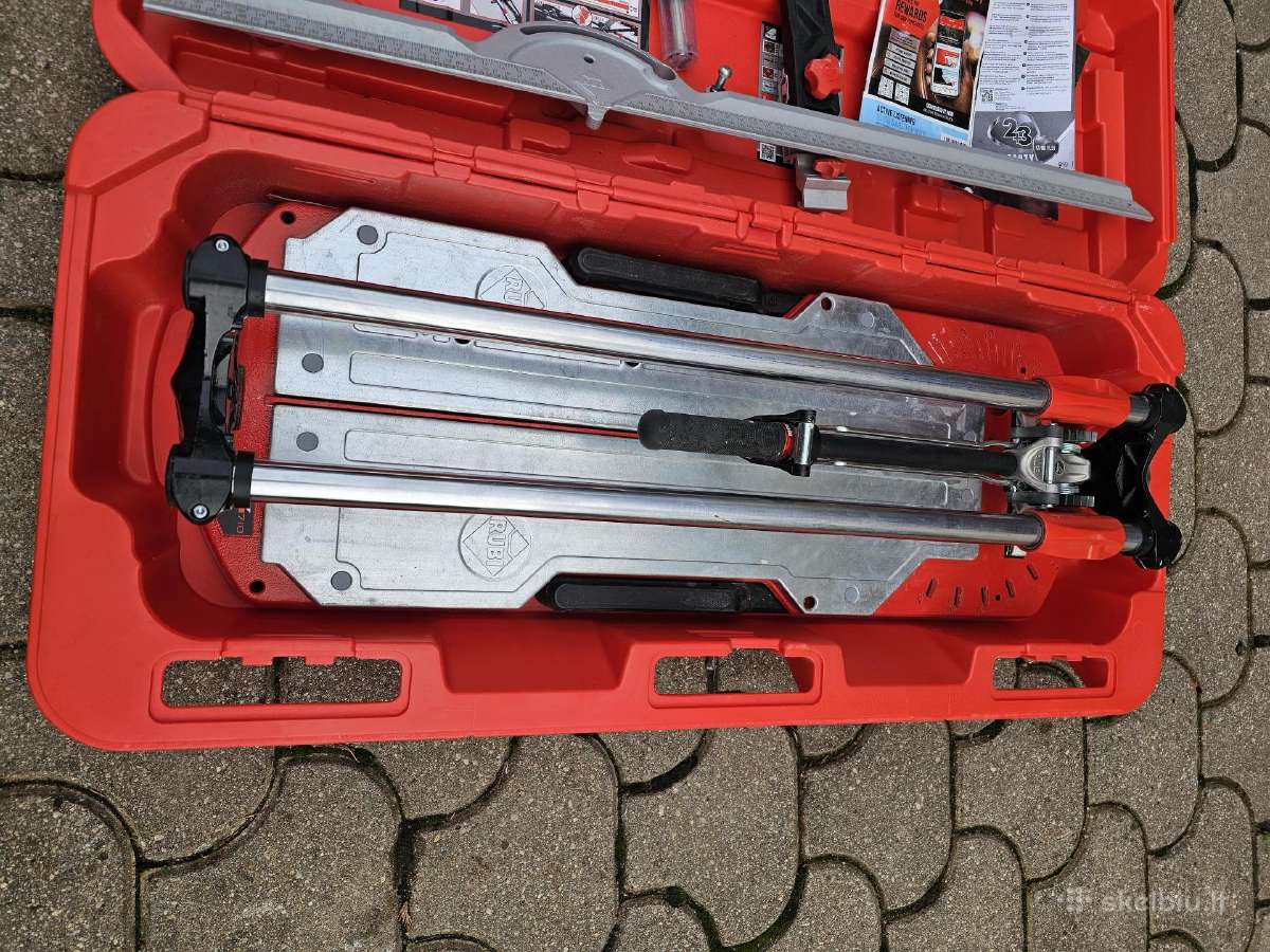 Plytelių Pjaustyklė Rubi Tx-710 Max su dėžę. - nuotraukos Nr. 2