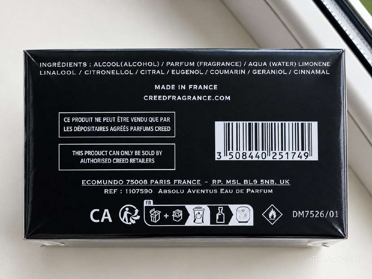 Naujas Creed Aventus Absolu 75 ml - nuotraukos Nr. 2