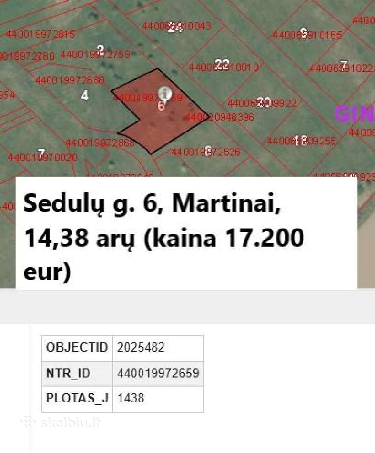Sklypai šalia Gindulių vos po 1200 eur už arą! - nuotraukos Nr. 5