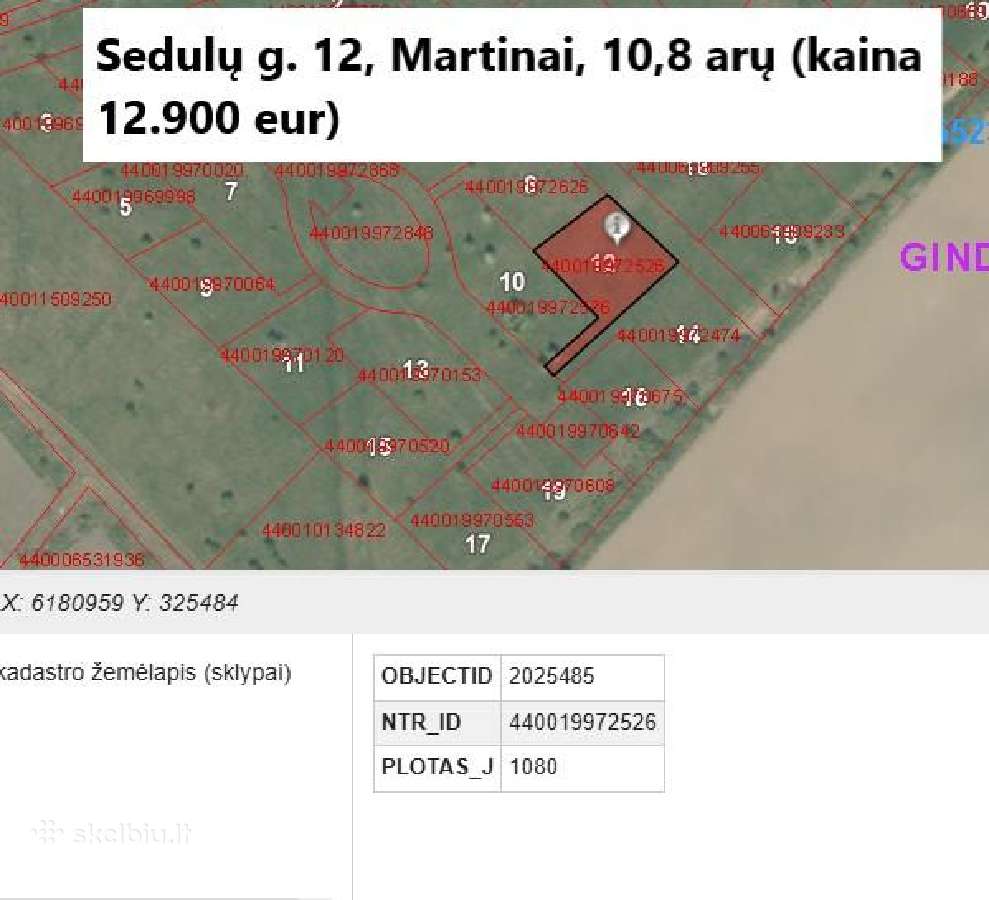Sklypai šalia Gindulių vos po 1200 eur už arą! - nuotraukos Nr. 7