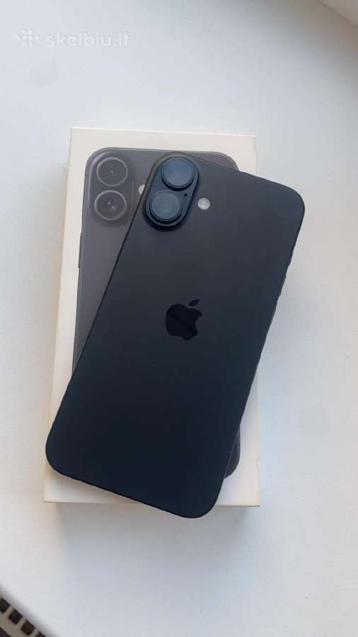 iPhone 16 plus 256gb black - nuotraukos Nr. 3