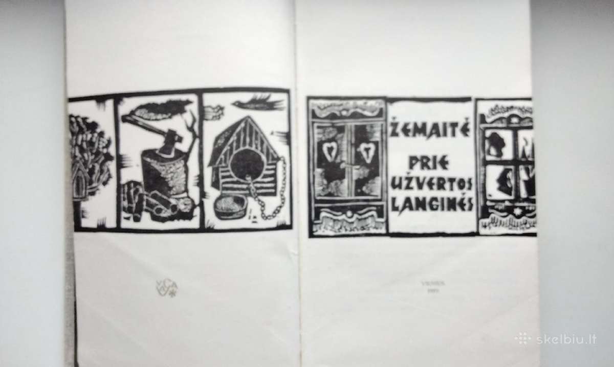 Žemaitė. Prie užvertos langinės. 1971 m. leid. - nuotraukos Nr. 2