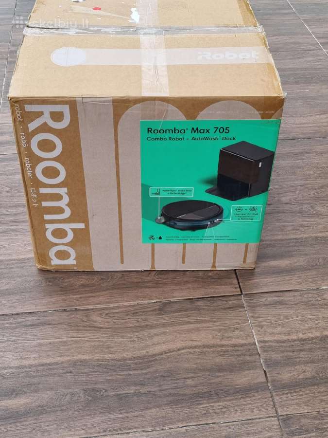 Irobot Roomba Max 705 Combo + Autowash Dock - nuotraukos Nr. 2
