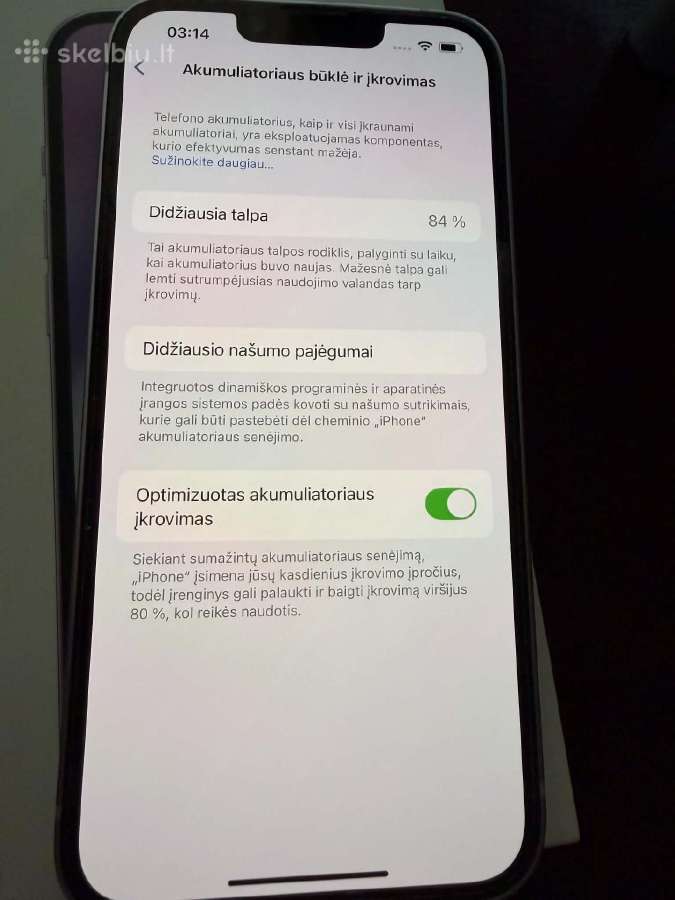 iPhone 14 128 GB - nuotraukos Nr. 3