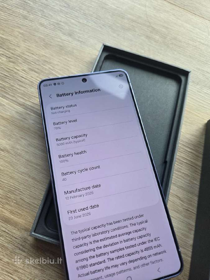 Samsung Galaxy S26 Ultra 256gb telefonas - nuotraukos Nr. 5