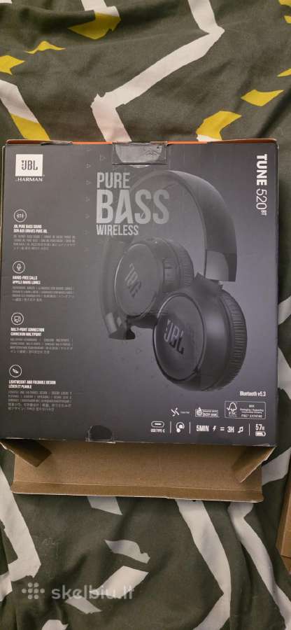 Parduodu mažai naudotas jbl tune 520bt - nuotraukos Nr. 2