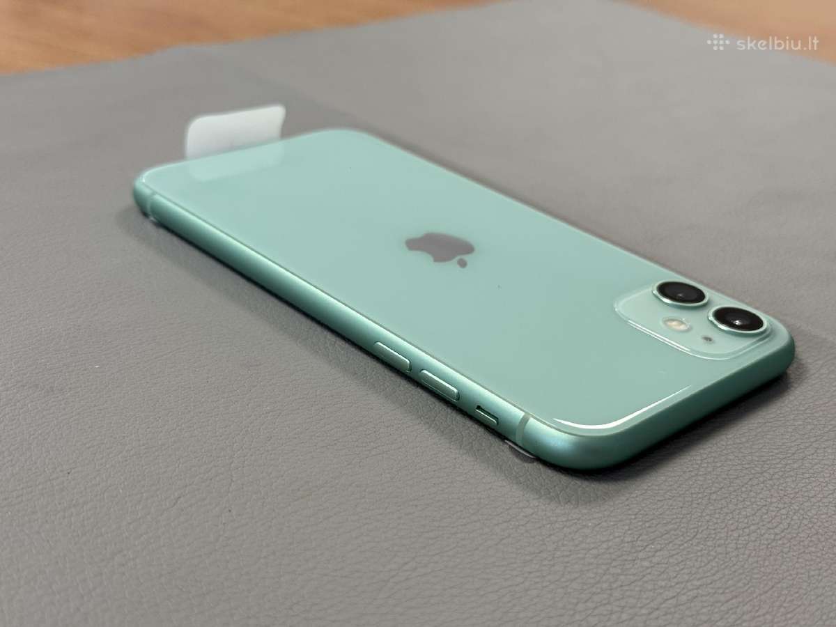 iPhone 11 visiškai naujas su 128gb - nuotraukos Nr. 3