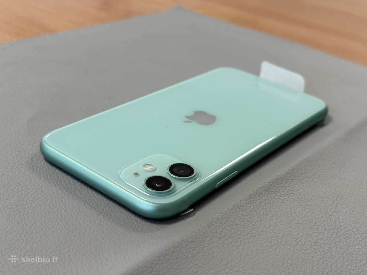 iPhone 11 visiškai naujas su 128gb - nuotraukos Nr. 4