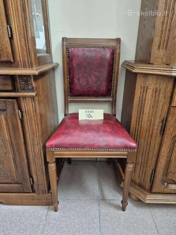 Išskirtinė natūralios odos sofa. - nuotraukos Nr. 6