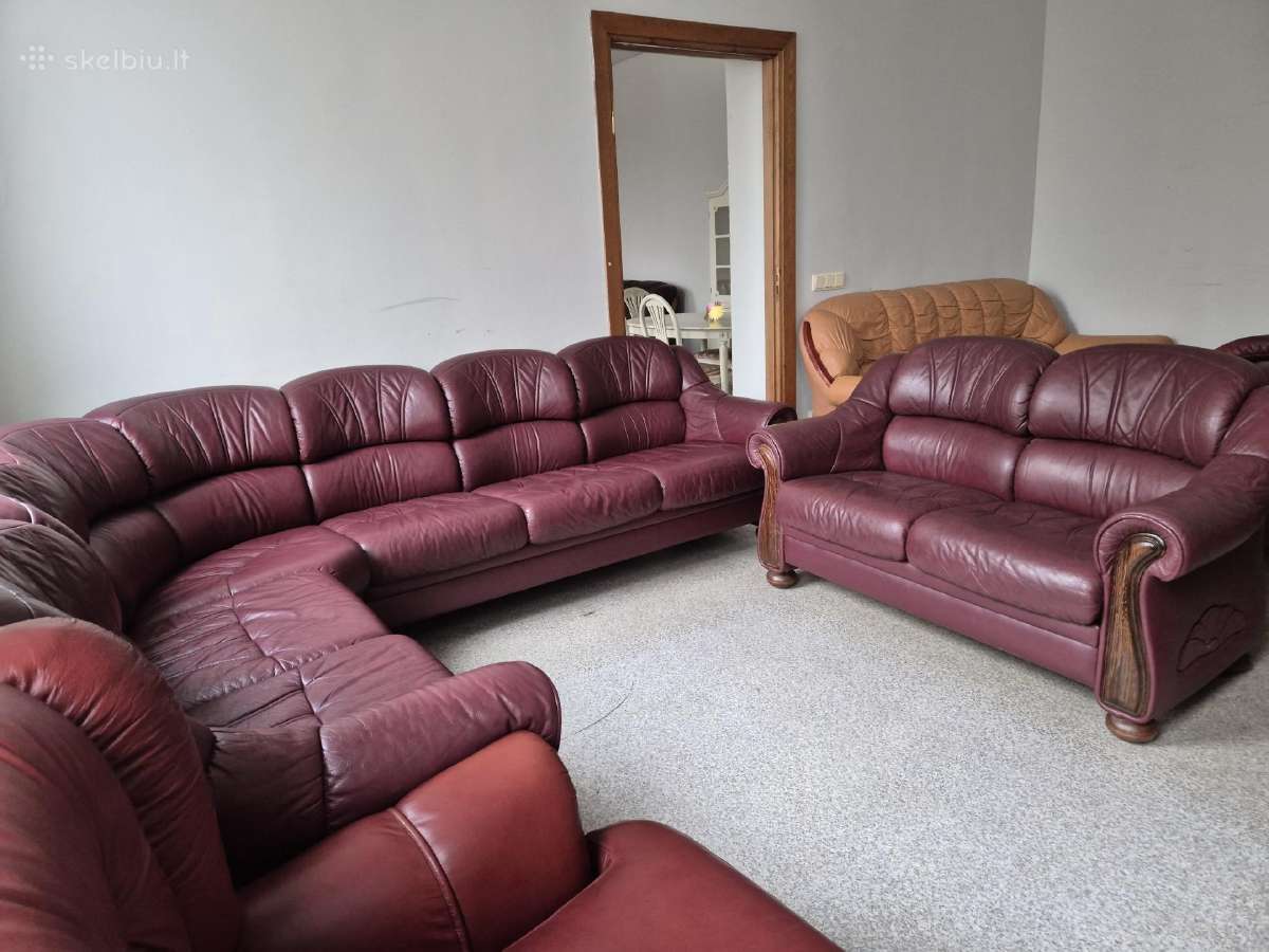 Prabangi 4vietė chesterfield sofa - nuotraukos Nr. 17