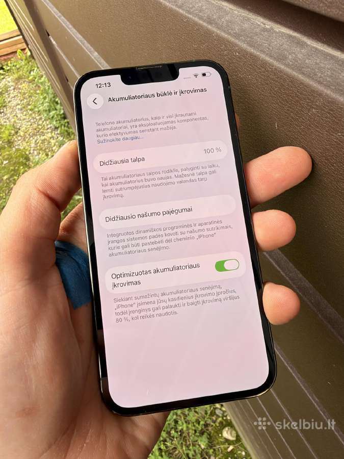 iPhone 13 Pro 256gb Nauja Baterija Puiki buklė - nuotraukos Nr. 8