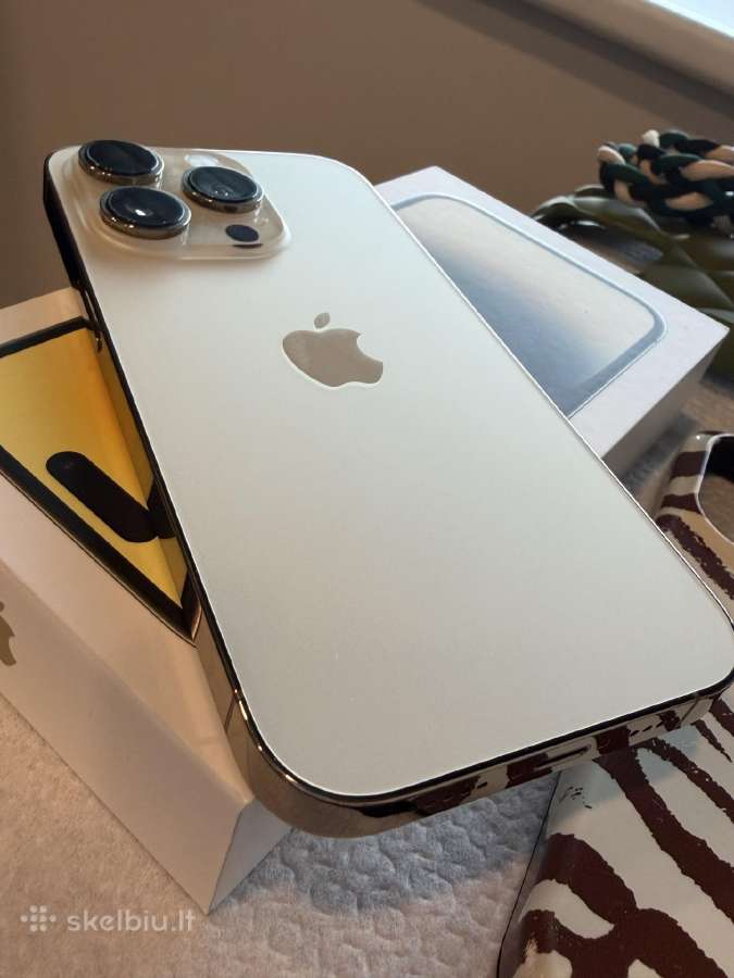iPhone 14 Pro Gold aukso sp. - nuotraukos Nr. 2
