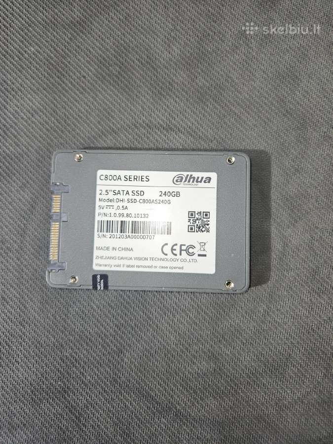 240gb 2.5" Sata SSD Diskas - nuotraukos Nr. 2