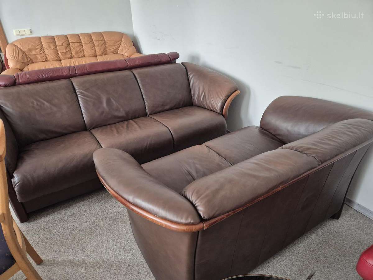 Firminis ekornes sofų komplektas - nuotraukos Nr. 3