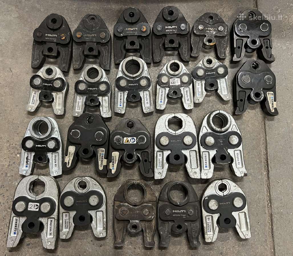 Hilti Npr 19 ir Npr 32 santechnikos presas - nuotraukos Nr. 2