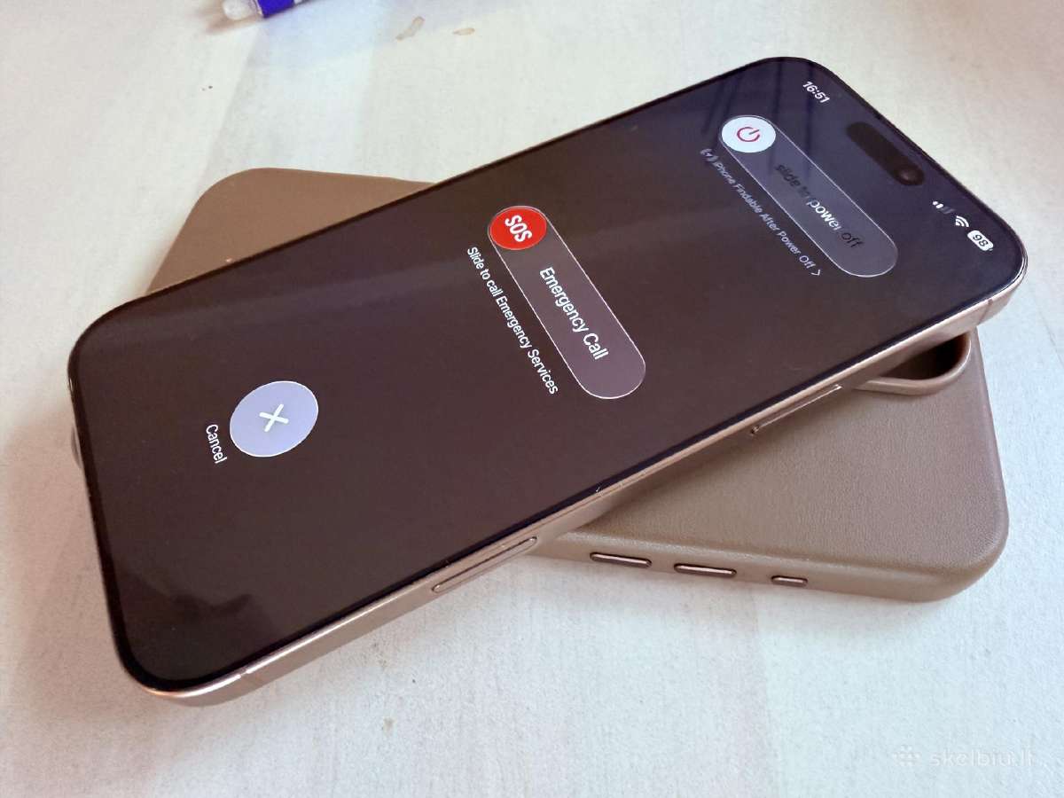 iPhone 16 pro max 256 GB - nuotraukos Nr. 2