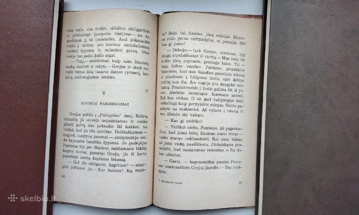 A. Grinas. Raudonos burės. 1960 m. leid. - nuotraukos Nr. 5