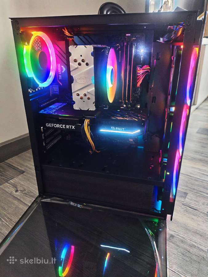 Pigiai! Naujas Rtx 4070 Ryzen 5600x 32gb SSD 2tb - nuotraukos Nr. 6