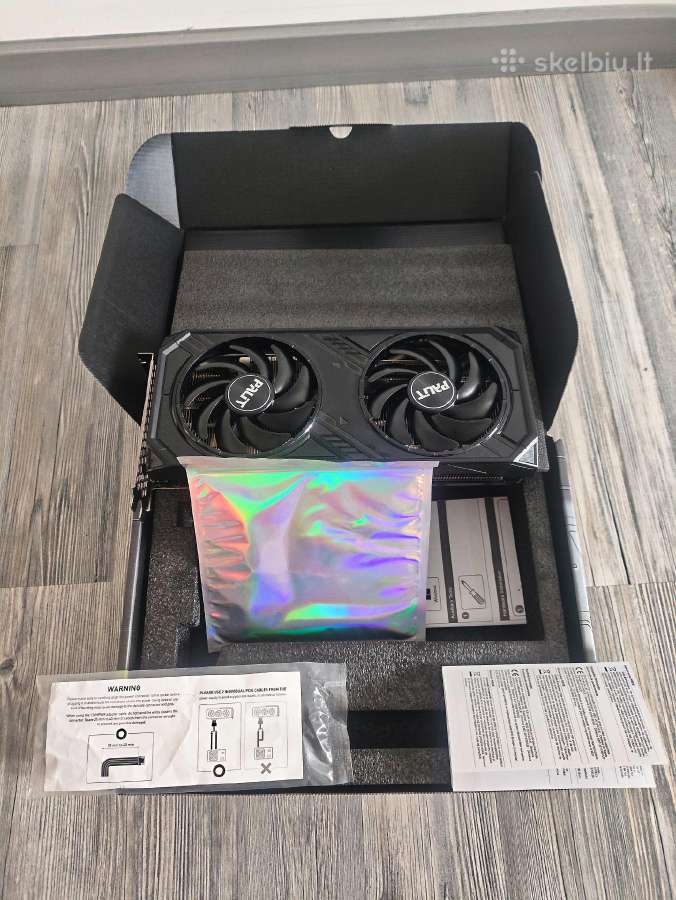 Pigiai! Naujas Rtx 4070 Ryzen 5600x 32gb SSD 2tb - nuotraukos Nr. 9